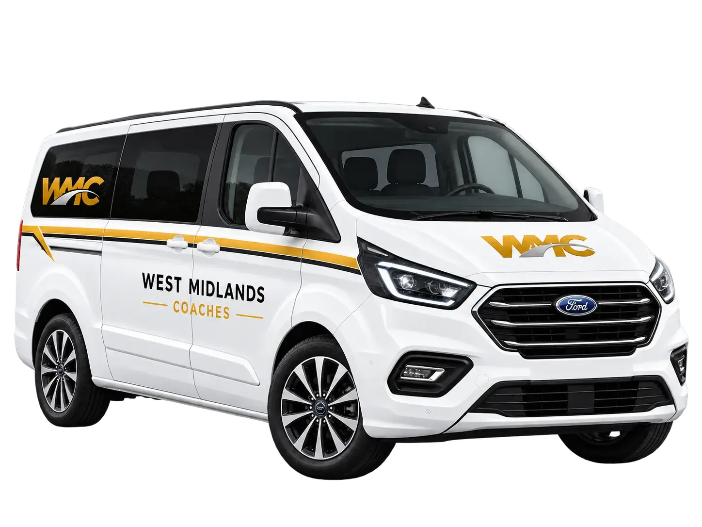 Ford Transit Custom | Silver — Executive, 8-Seater