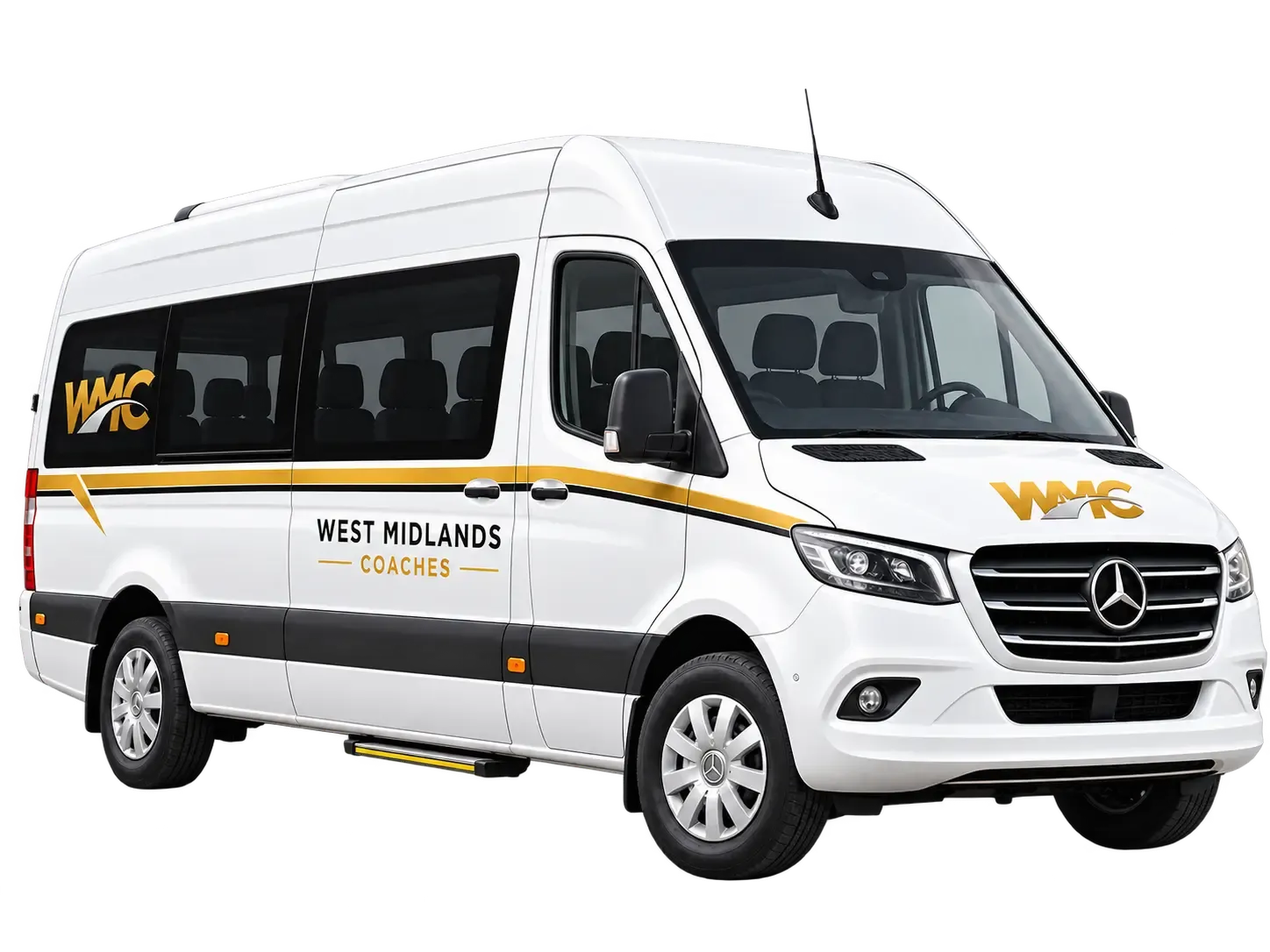 Mercedes-Benz Sprinter | White — Standard, 16-Seater